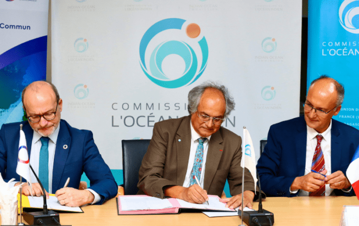 Signature convention COIxAFD sécurité sanitaire Indopacifique