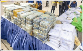 Seizure by Sri lankan Navy 22 May- Heroin and Methamphetamine_ 419kg