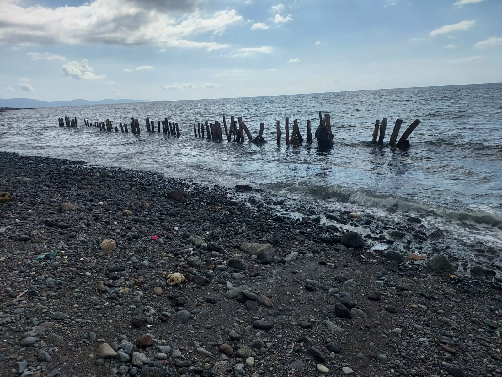 Brise vagues à Mrombwé
